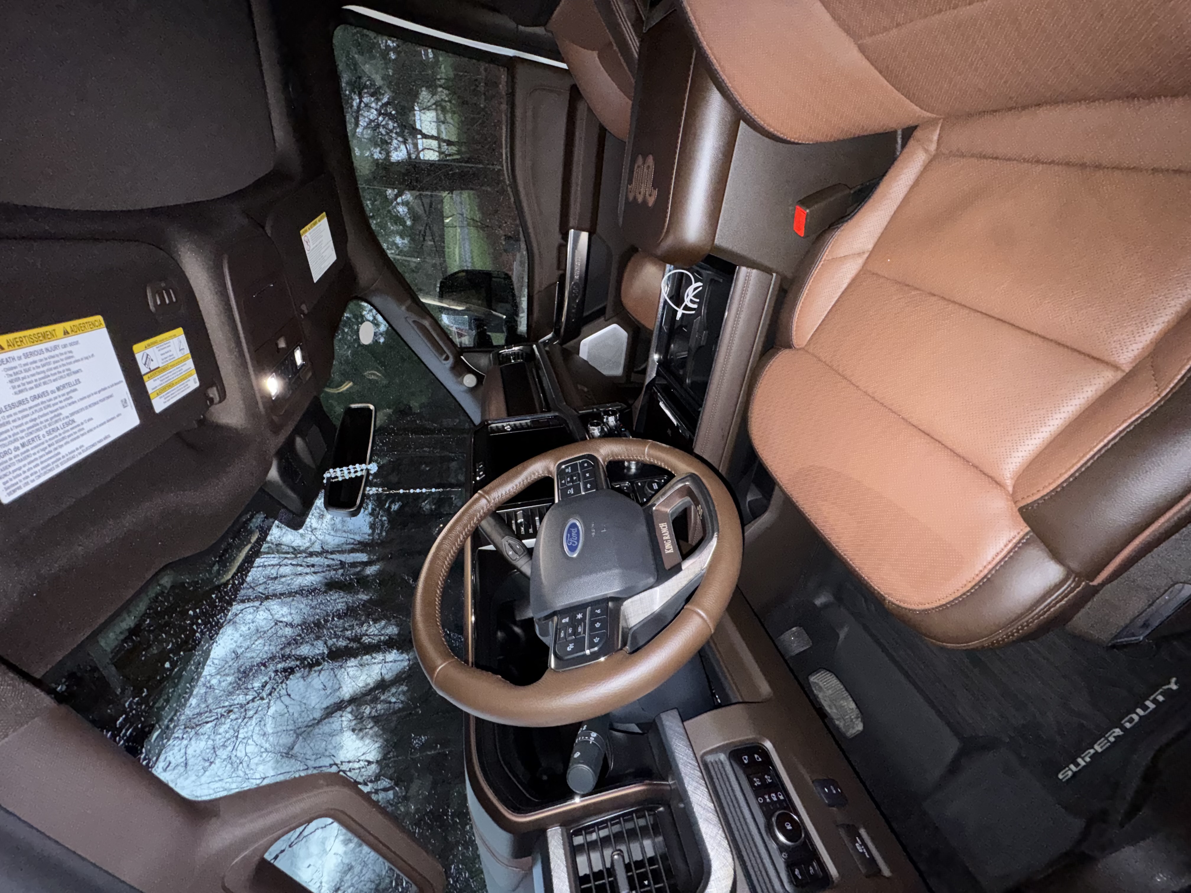 Detailed Ford interior completed by Ramirez Car Wash
