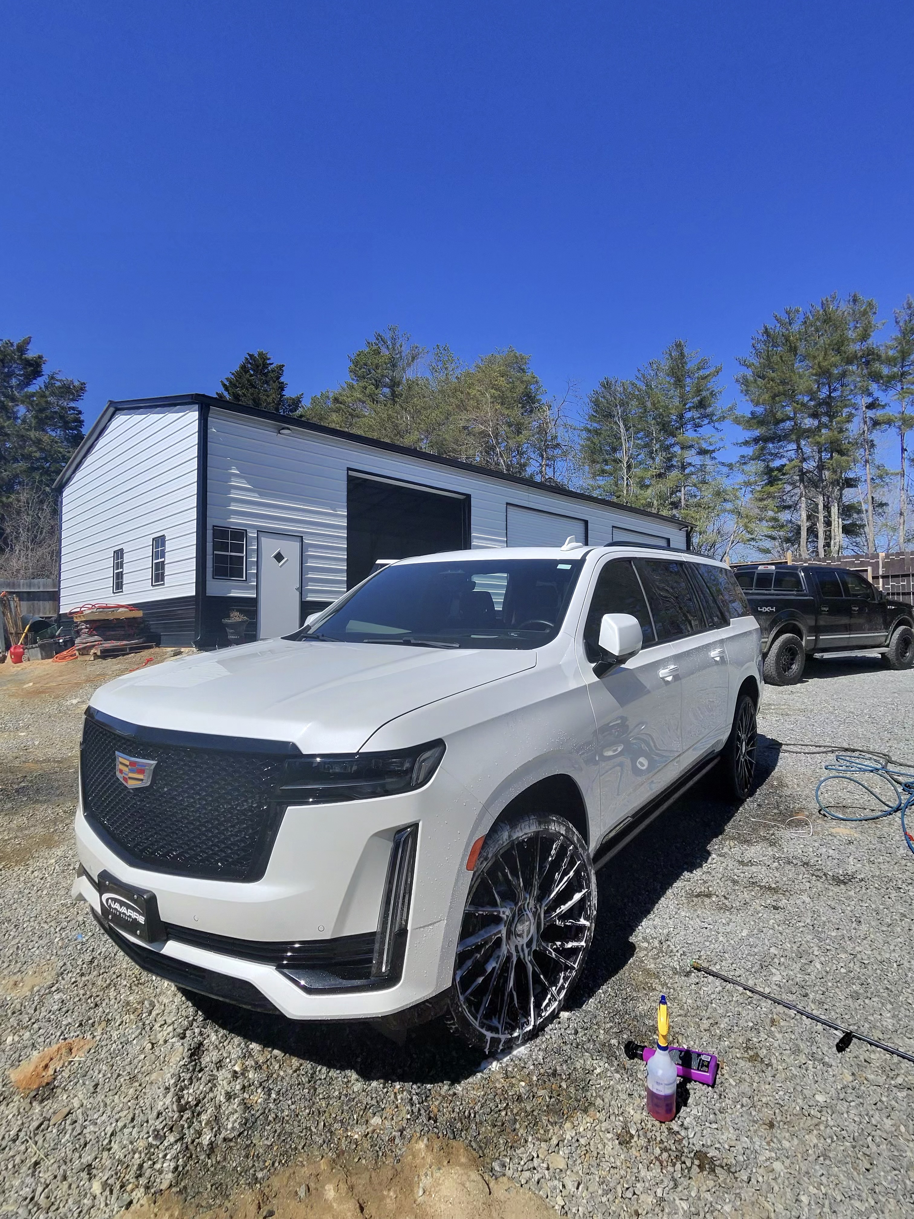 Finished Cadillac exterior